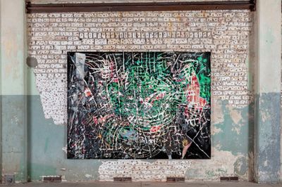 Mark Bradford Drag that Horror Into Your Studio