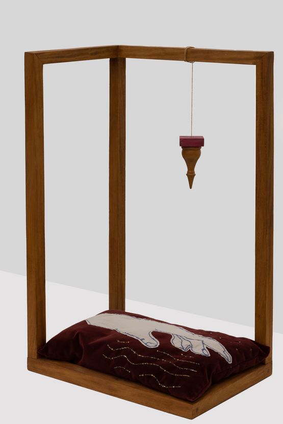 Cadeira Meditacao by Ana Mazzei contemporary artwork Sculpture