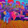 Go Tribal to Go Global to Go New Tribal by Zico Albaiquni contemporary artwork Painting