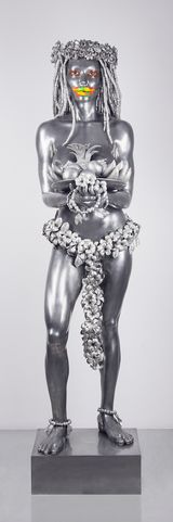 Wahine Paina by Ashley Bickerton contemporary artwork sculpture