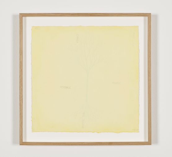 Untitled by Robert Barry contemporary artwork Works on Paper