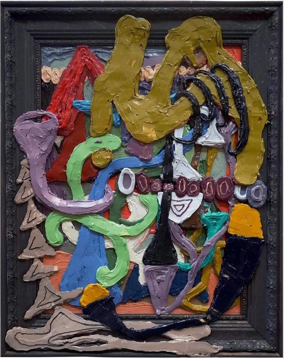 Hollow Ground by Jigger Cruz contemporary artwork Painting