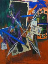 X by Ian Tee contemporary artwork painting works on paper