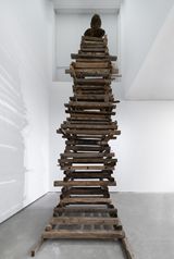Stupa  by Ouyang Chun contemporary artwork mixed media