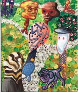 F-Hain by Marcus Weber contemporary artwork painting