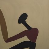 Silumkile by Lulama Wolf contemporary artwork painting