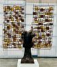 Cabeza con Cristales en Ambar by Manolo Valdes contemporary artwork Sculpture