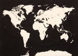 Map of The World Dedicated to unknown Embroiderers by Aoyama Satoru contemporary artwork mixed media textile