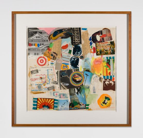 Tokyo by Robert Rauschenberg contemporary artwork Painting
