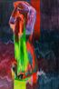 Reflection without the mirror by Chi Peng contemporary artwork Painting