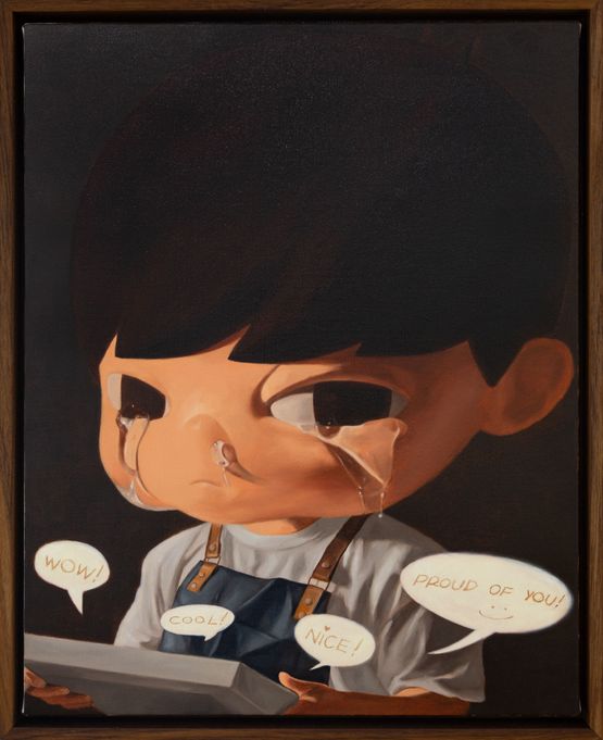 Just a Painting by Erthh thanathorn Phattaratada contemporary artwork Painting