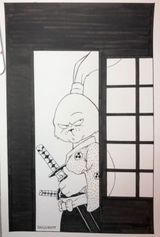 Albedo 2 Original Cover by Stan Masahiko Sakai contemporary artwork drawing works on paper
