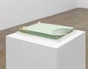 Untitled Xerox Sculpture 1 green by Barbara T. Smith contemporary artwork Sculpture