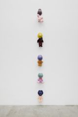 Stabbed Pots by Hadi Falapishi contemporary artwork sculpture installation