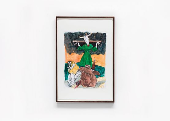 Scarecrow III by Paula Rego contemporary artwork Print