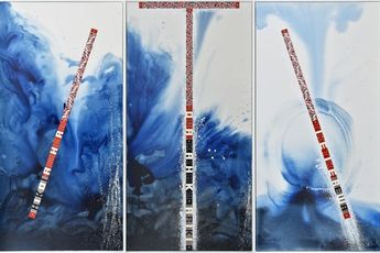 Contemporary art exhibition Darryn George Hikoi at Gow Langsford Gallery Auckland City New Zealand