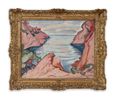La calanque de Figuerolles by Emile Othon Friesz contemporary artwork Painting