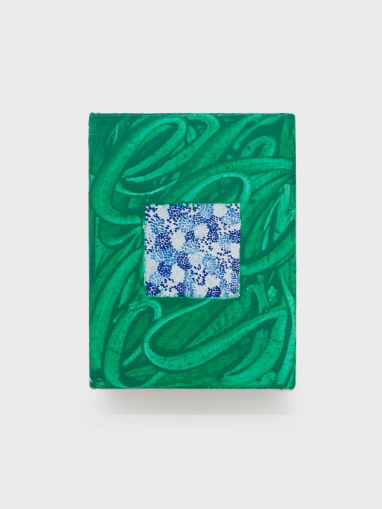 Blue Flowers by Daniel Chen contemporary artwork Painting