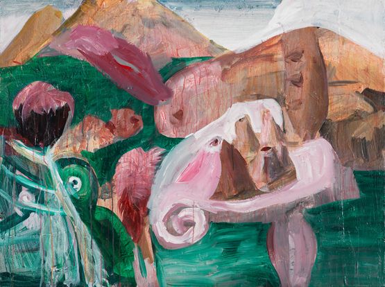 Mixed Scenery III by Xiao Kegang contemporary artwork Painting