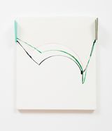 Curve Study with Blinders by Rohan Hartley Mills contemporary artwork painting