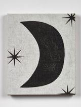Moon black by David Austen contemporary artwork painting