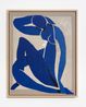 Blue Nude II Extended after Matisse by Matthew Stone contemporary artwork Painting