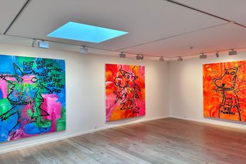 Contemporary art exhibition Bjarne Melgaard Lion Sluts at Patricia Low Contemporary Gstaad Switzerland