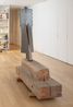 Frau aus Metall Woman made out of metal by Walter Pichler contemporary artwork Sculpture