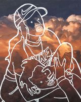 Whats mine is yours 3 by Abdul Abdullah contemporary artwork painting