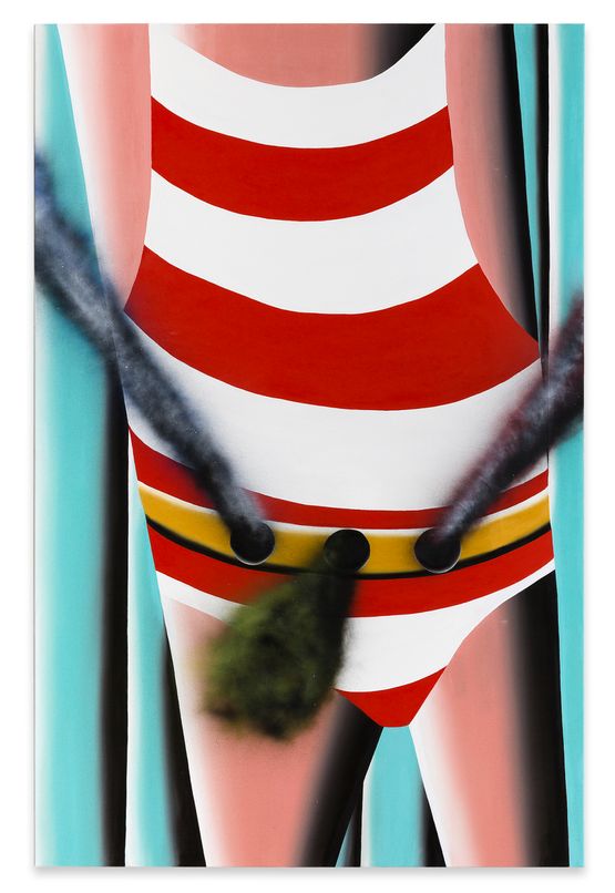 Untitled Vacanze 23 by Andreas Schulze contemporary artwork Painting