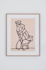Untitled by Valerio Adami contemporary artwork works on paper