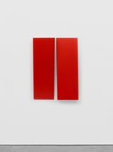 Untitled Estructura Red by Carmen Herrera contemporary artwork painting