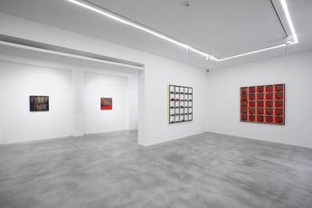 Contemporary art exhibition Emilio Scanavino Scanavino. Works 19681986 at Dep Art Gallery Milan Italy