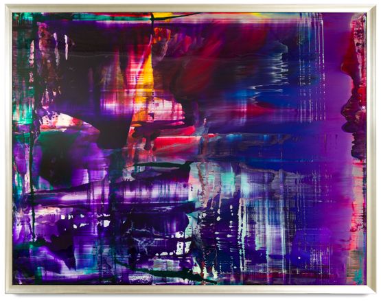 He found he was obsessively thinking of his death every day by Dale Frank contemporary artwork Painting