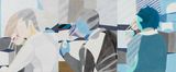 Have a Meal by Miao Miao contemporary artwork works on paper
