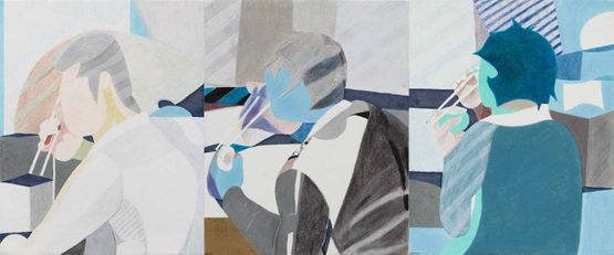 Have a Meal by Miao Miao contemporary artwork Works on Paper