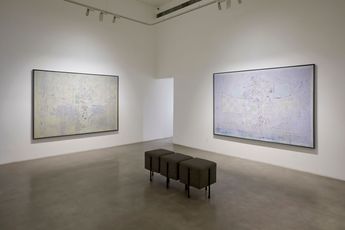 Contemporary art exhibition Ravi Morya What Surface Remembers at Vida Heydari Contemporary Pune India