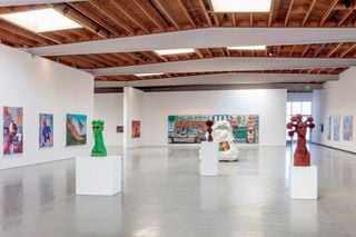 Jeffrey Deitch contemporary art gallery in Los Angeles United States