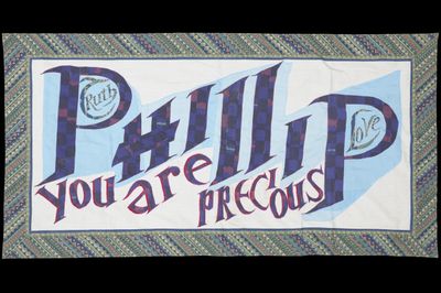 A Patchwork of Remembered Lives Entire U.K. AIDS Memorial Quilt on Show at Tate Modern This June