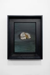 Coeur de Neufchatel on Lautreamont Green by Christian Furr contemporary artwork painting