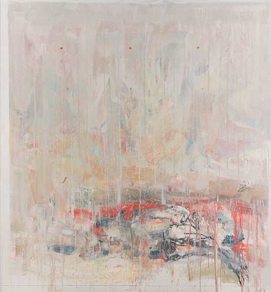 Quel che rimane by Cesare Lucchini contemporary artwork Painting