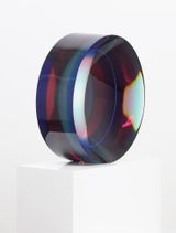 Untitled parabolic lens by Fred Eversley contemporary artwork sculpture