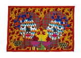 Two Faced by Sizwe Sama contemporary artwork textile