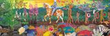 The great Tasmanian wars detail by James Morrison contemporary artwork painting