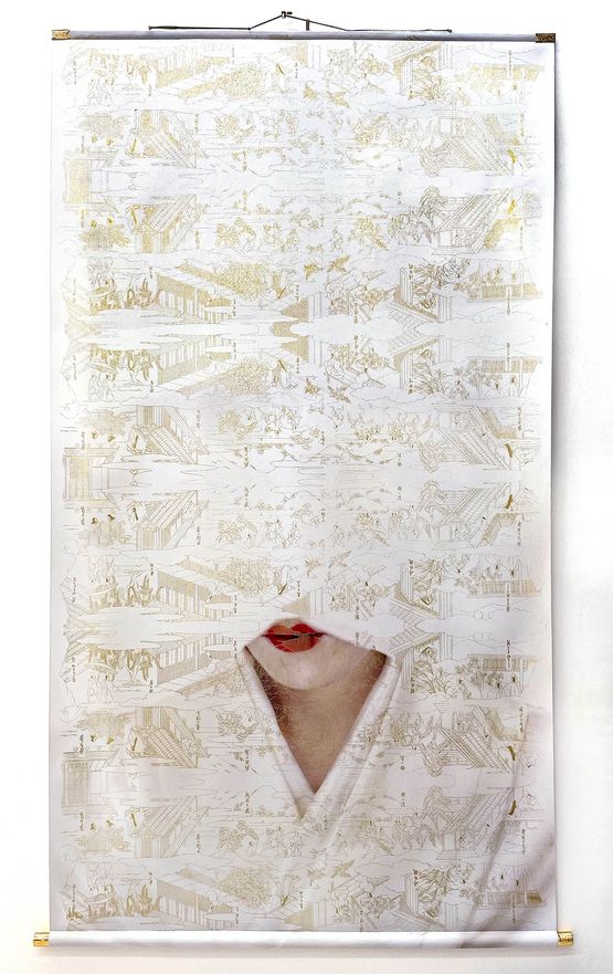 Le Dit du Genji XLII by Kimiko Yoshida contemporary artwork Painting