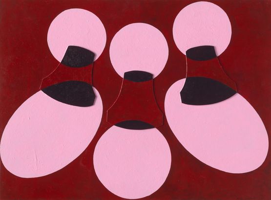 Wall Lights by Patrick Caulfield contemporary artwork Painting