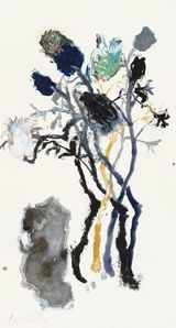 Fairy Flowers by Wei Ligang contemporary artwork works on paper