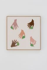 Abundance II by Lucia Vergara contemporary artwork textile