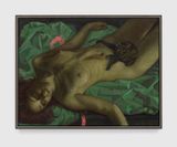 Reclining Maiden Prelude of Equinox by Victor Man contemporary artwork painting