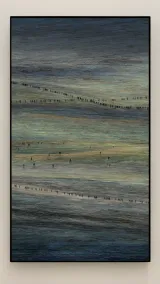 Silent Waters Infinity II by Michal Rovner contemporary artwork moving image
